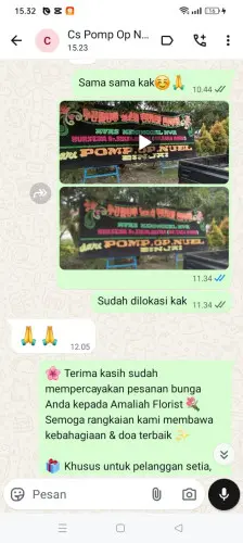 Testimonial Papan Bunga cimanintin