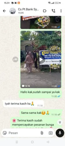 Testimonial Papan Bunga cimanintin